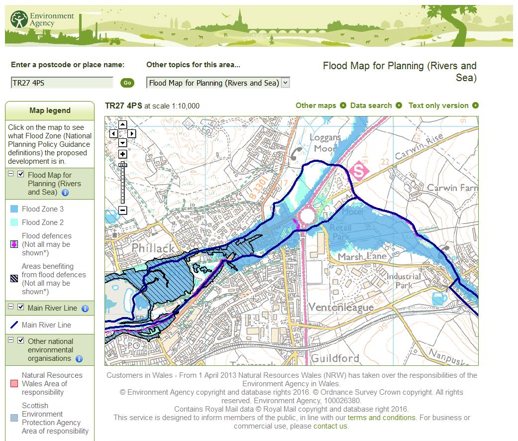 Environment Agency - Whats in your backyard TR27 4PS